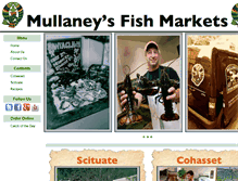 Tablet Screenshot of mullaneysfish.com
